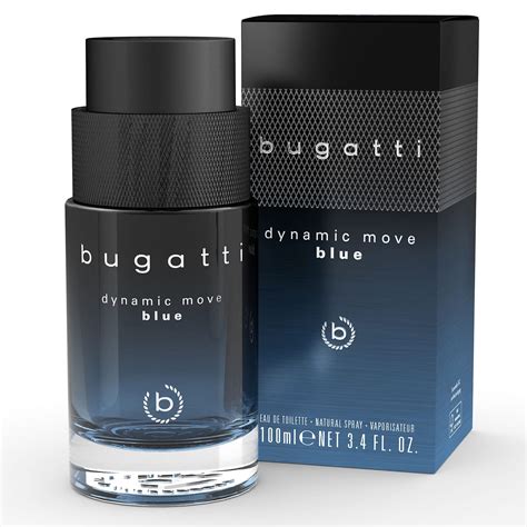 Dynamic Move Blue Eau De Toilette for men by Bugatti parfums.